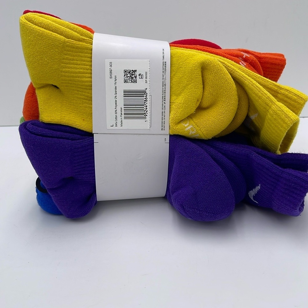 Nike Everyday Plus Cushioned
Training Crew Socks (6 Pairs) - Picture 6 of 16